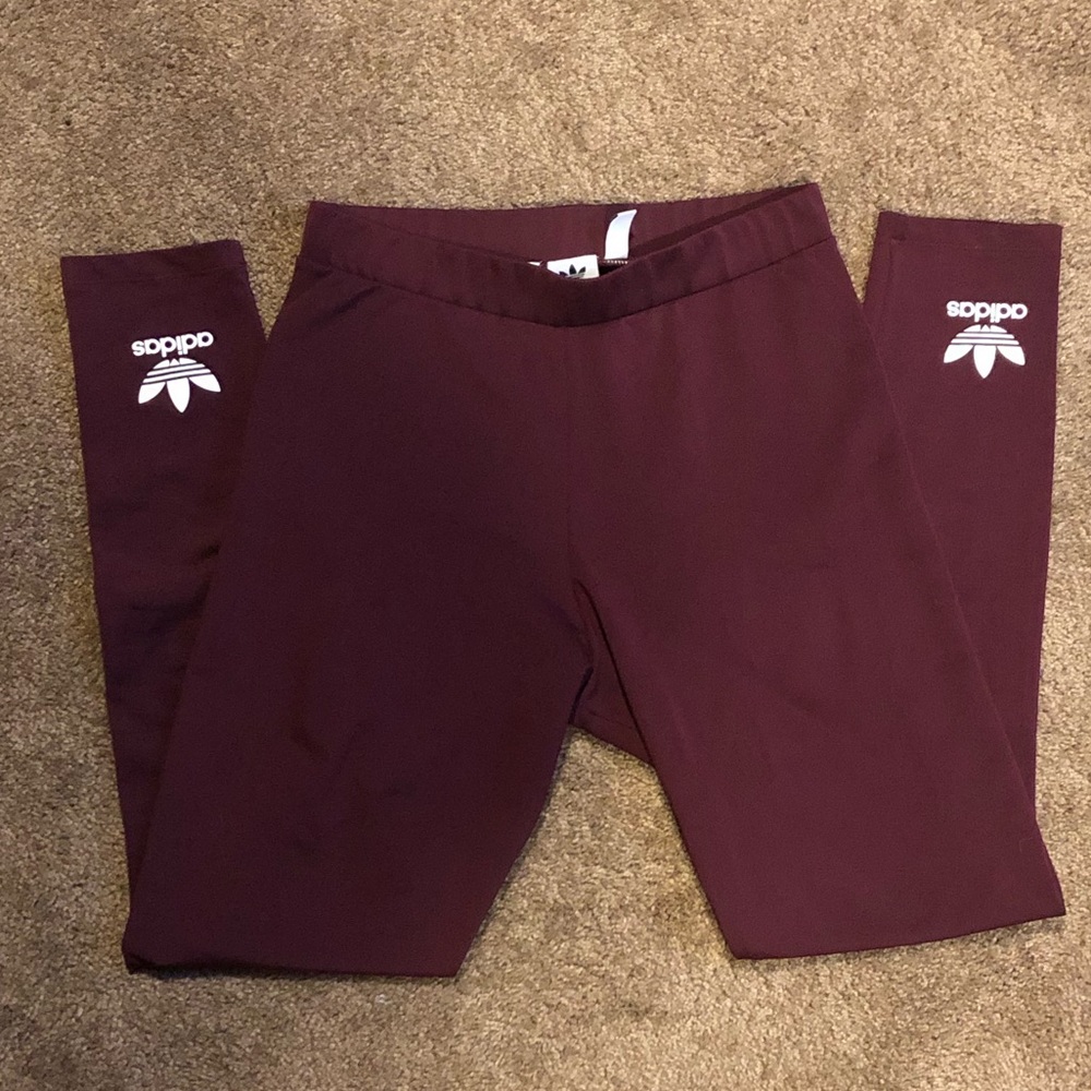 Adidas trefoil leggings